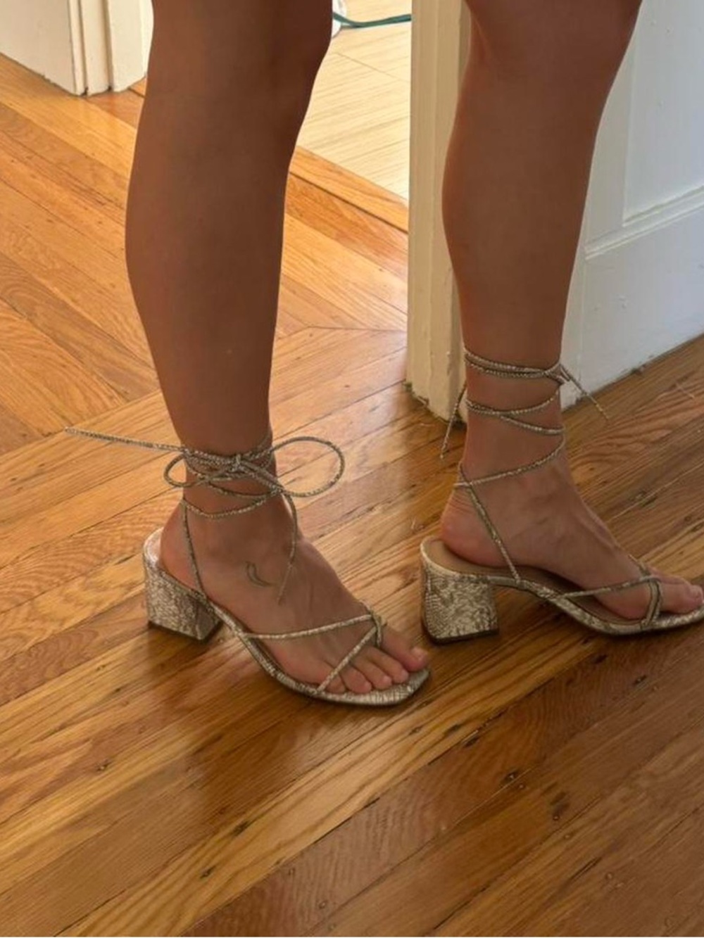Strappy Block Heel Sandals